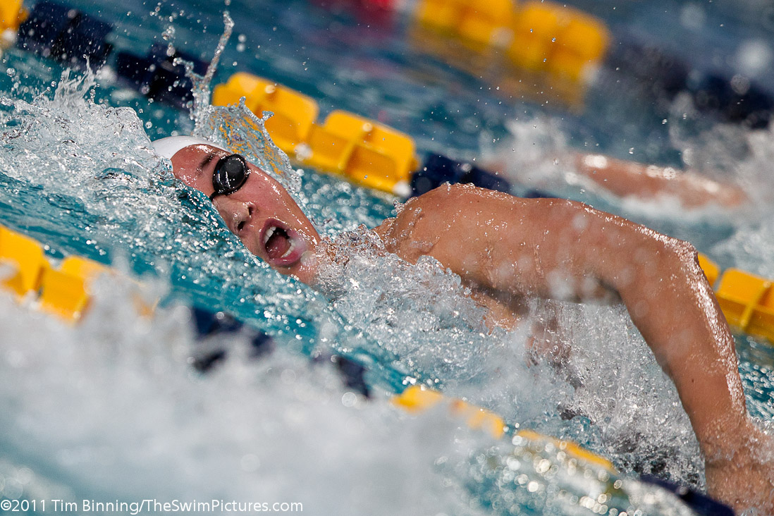 Ranomi Kromowidjojo of Netherlands swims the200m Freestyle at the 2011 Mutual of Omaha Duel in the Pool held December 16 and 17, 2011 at Georgia Tech University in Atlanta, Georgia.