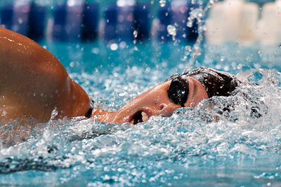 Allison Schmitt wins the 400 meter freestyle at the US World championship swimming trials