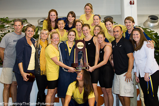 Cal Women win the 2011 NCCA Swimming and Diving Championsnhips