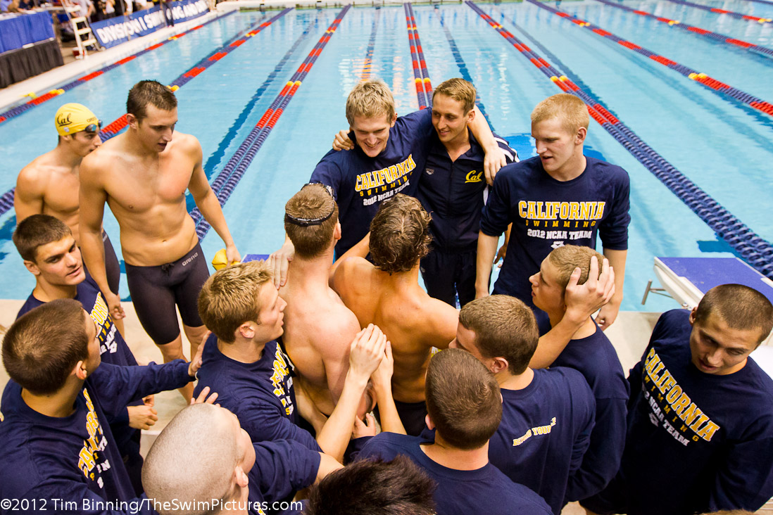 2012 NCAA Men's Swimming and Diving Championships Cal Berkeley