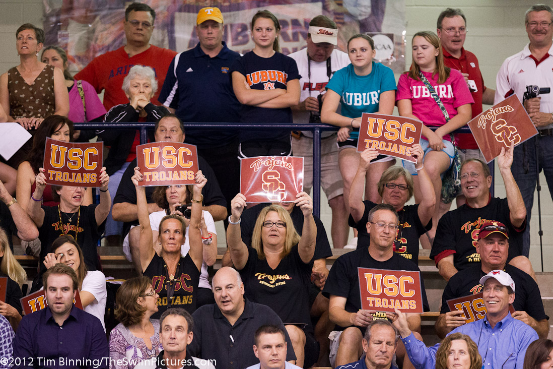 200 Free Relay Finals | USC, crowd