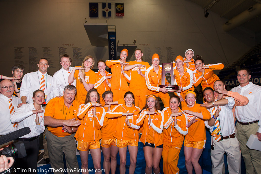 Third Place Team 2013 NCAA Division 1 Women's Swimming and Diving Championship | Tennessee
