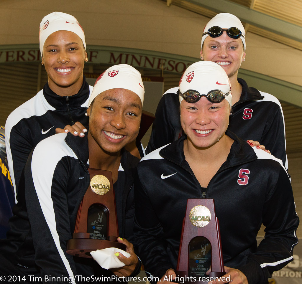 200 free relay, Stanford
