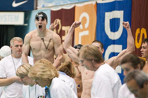 University of Virginia Men win 2010 ACC Swimming and Diving Championships